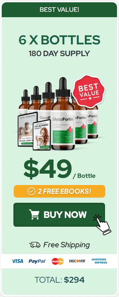 GlycoFortin Buy 6 Bottle